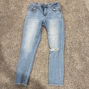 A&F curve love jeans